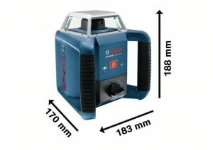 Bosch GRL 400 H Rotasyon Lazeri LR1 Alıcılı 0601061800