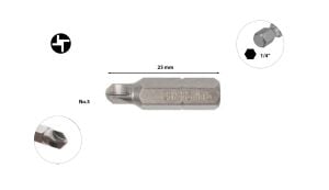Ceta Form Torq-Set Uçlu No 5 x 25 mm Bits CB/865