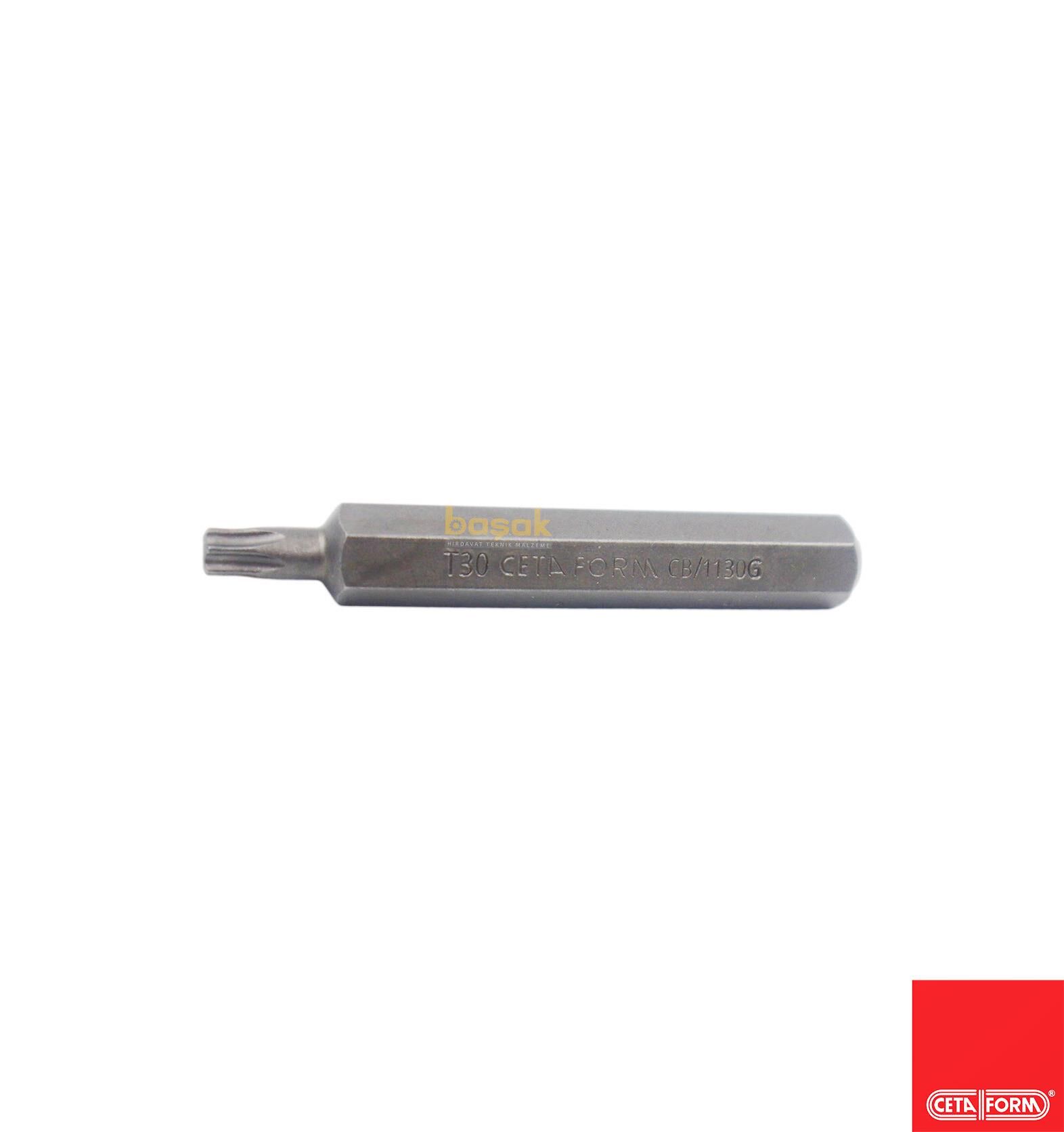 Ceta Form H10 T30x75 mm Uzun Torx Bits Uç CB/1130G