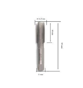 MTE W 3/4 Normal Vidalı El Kılavuzu 3’lü HSS DIN 351
