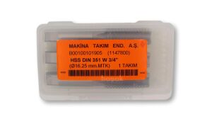 MTE W 3/4 Normal Vidalı El Kılavuzu 3’lü HSS DIN 351