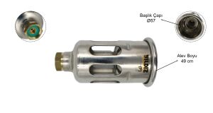 Yıldız 3357 Tavlama Basligi (Kromlu) 57 mm