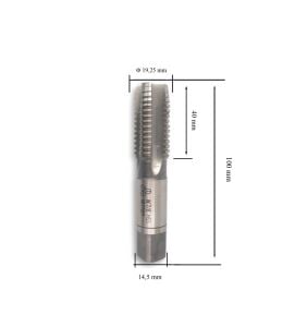MTE W 7/8 Normal Vidalı El Kılavuzu 3’lü HSS DIN 351