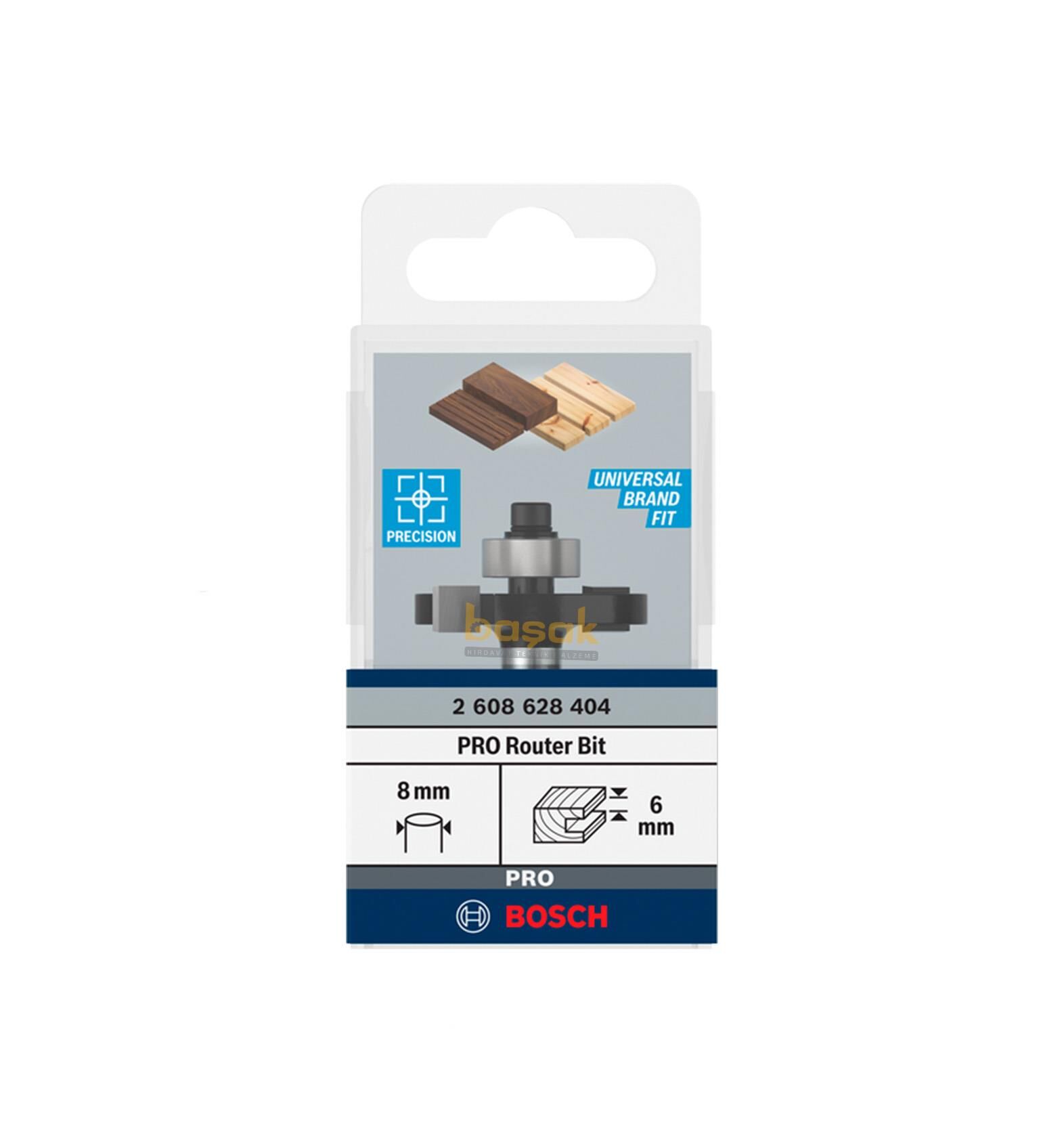 Bosch Standard W Disk Kanal Freze 8*32*6*51 mm 2608628404 | Bosch