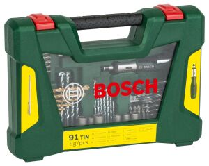 Bosch V-Line 91 Parça Aksesuar Seti 2607017195