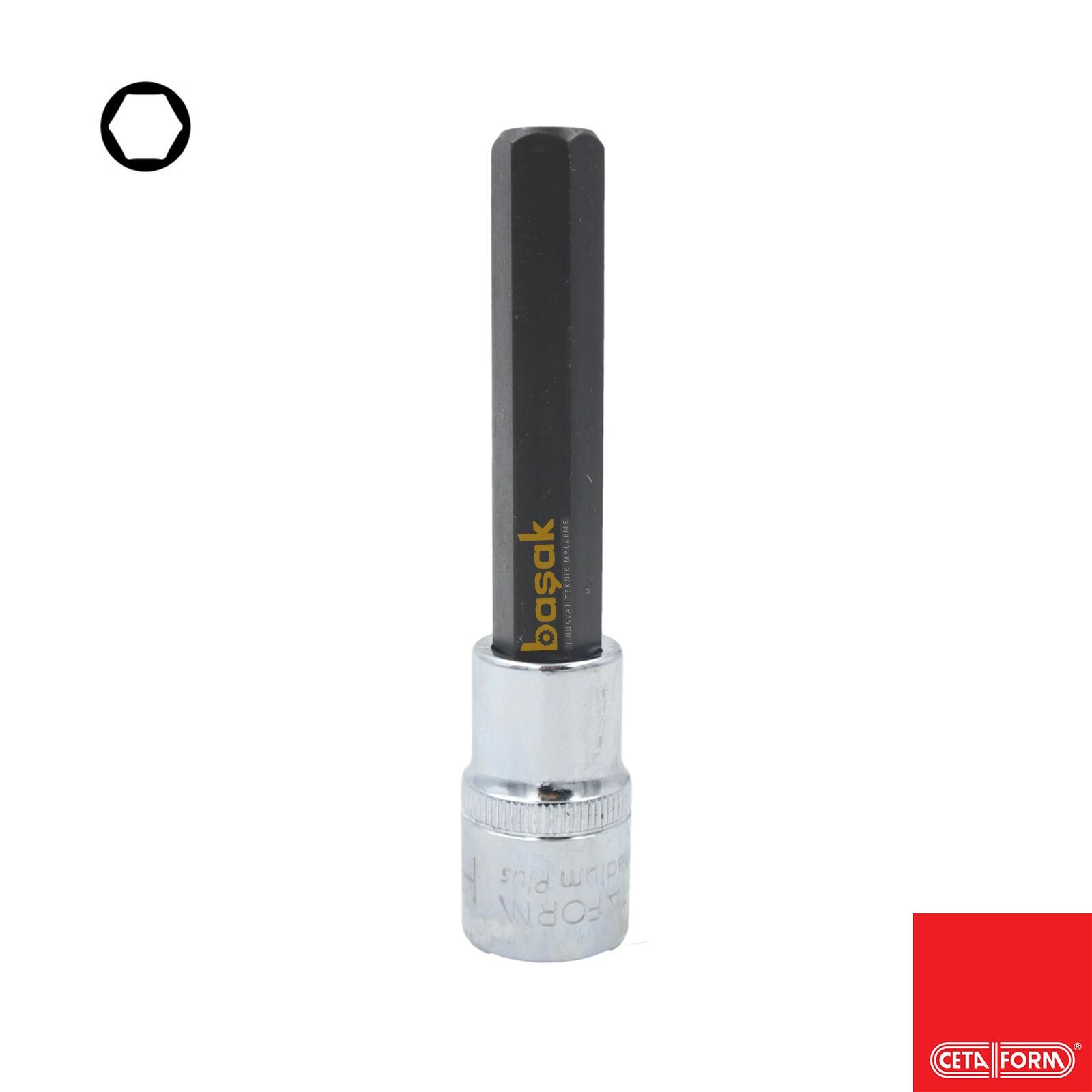 Ceta Form 12 mm Uzun Tip 1/2” Lokmalı Allen C28S-H12L