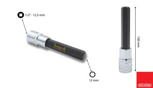 Ceta Form 12 mm Uzun Tip 1/2” Lokmalı Allen C28S-H12L