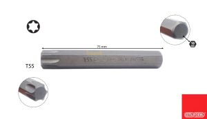 Ceta Form H10 T55x75 mm Uzun Torx Bits Uç CB/1155G