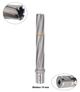 3Keego 18 x 110 mm TCT Uzun Elmas Manyetik Matkap Ucu HC110