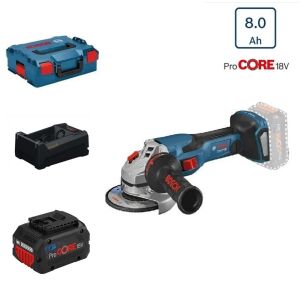 Bosch GWS 18V-15 C 1x8 Ah ProCORE 18V Akülü Taşlama L-Boxx Çantalı