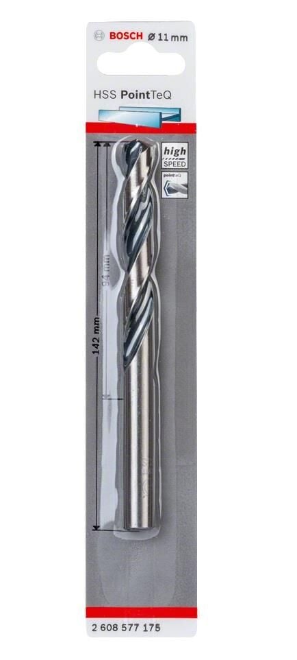 Bosch HSS PointeQ 11 mm 1'li Metal Matkap Ucu 2608577175