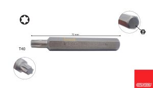 Ceta Form H10 T40x75 mm Uzun Torx Bits Uç CB/1140G