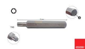 Ceta Form H10 T40x75 mm Uzun Torx Bits Uç CB/1140G