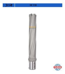 3Keego 20 x 110 mm TCT Uzun Elmas Manyetik Matkap Ucu HC110