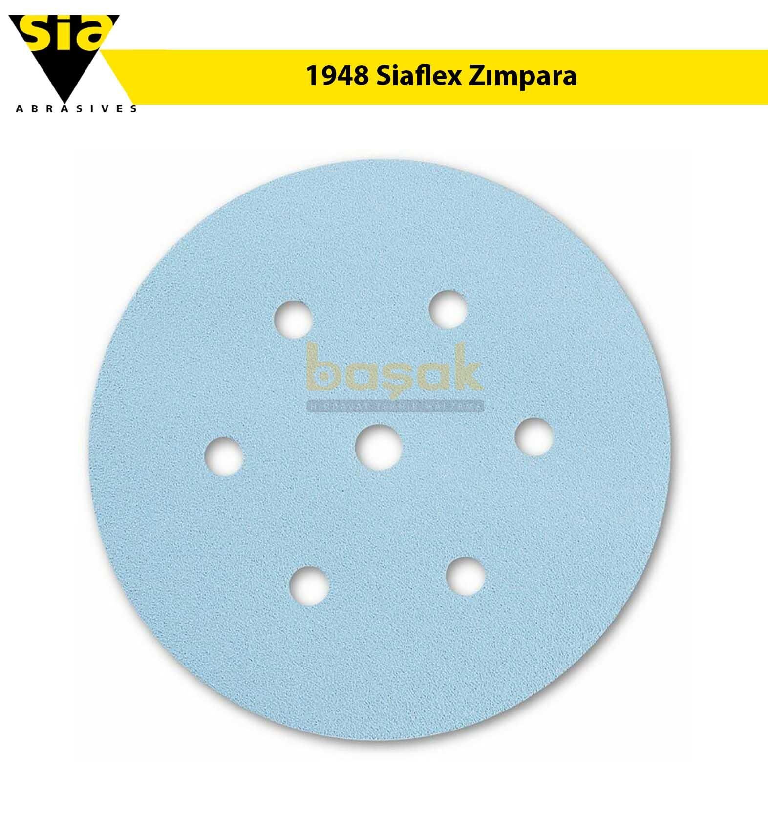 Sia 1948 Siaflex 150 mm 220 Kum 7 Delikli Zımpara Kağıdı 100'lü