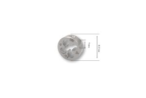 MTE M8 x 1 Pafta İnce Vidalı HSS DIN 223/B