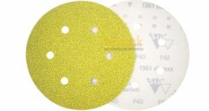 Sia 1960 Siarexx 150 mm 40 Kum 6 Delikli Zımpara Kağıdı 50'li