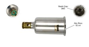 Yıldız 3463 Propan Tavlama Başlığı (Kromlu) 63 mm