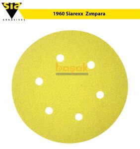 Sia 1960 Siarexx 150 mm 80 Kum 6 Delikli Zımpara Kağıdı 100'lü