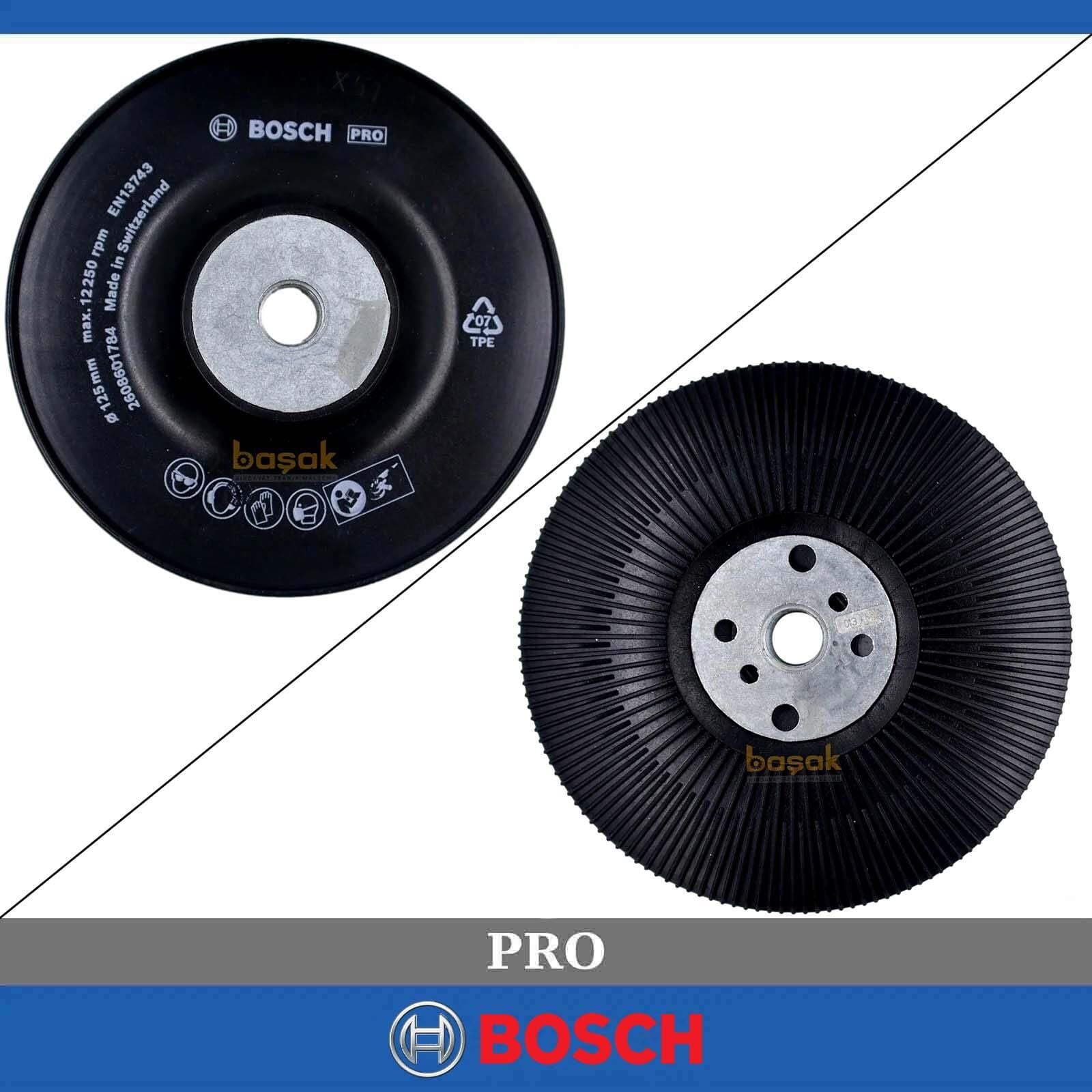 Bosch Pro 125 mm M14 Sert Zımpara Tabanı Turbo 2608601784