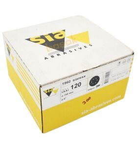 Sia 1960 Siarexx 150 mm 120 Kum 6 Delikli Zımpara Kağıdı 100'lü