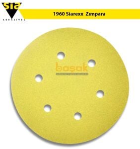 Sia 1960 Siarexx 150 mm 120 Kum 6 Delikli Zımpara Kağıdı 100'lü