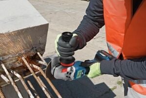 Bosch GWS 18V-15 SC 1x8 Ah ProCORE 18V Akülü Taşlama L-Boxx Çantalı