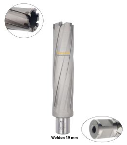 3Keego 28 x 110 mm TCT Uzun Elmas Manyetik Matkap Ucu HC110