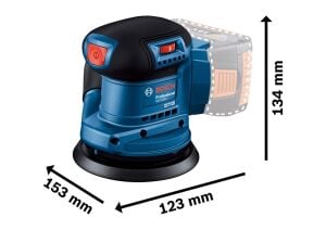 Bosch GEX 185-LI Tek Akülü Zımpara Makinesi 4 Amper