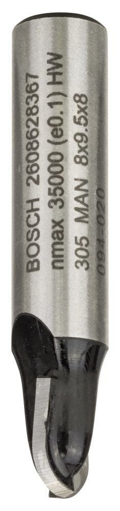 Bosch Standard W Yarımay Freze 8*8*40*4 mm 2608628367