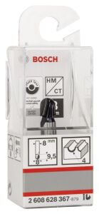 Bosch Standard W Yarımay Freze 8*8*40*4 mm 2608628367