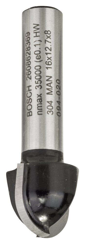 Bosch Standard W Yarımay Freze 8*16*45*8 mm 2608628369