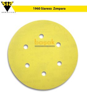 Sia 1960 Siarexx 150 mm 280 Kum 6 Delikli Zımpara Kağıdı 100'lü