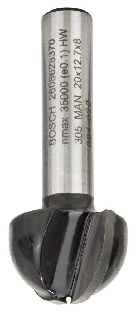Bosch Standard W Yarımay Freze 8*20*46*10 mm 2608628370