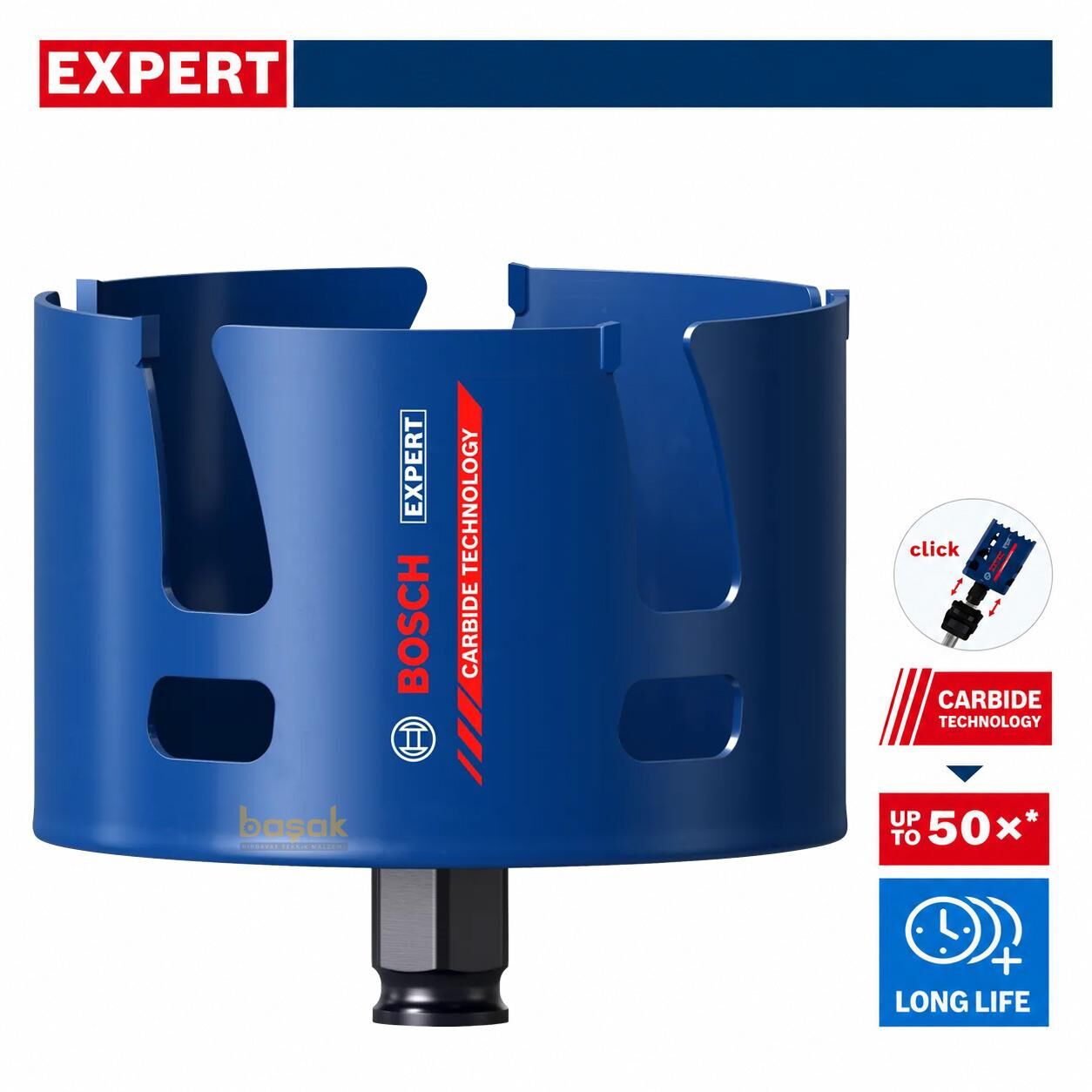 Bosch Expert 98 mm Tuğla ve Ahşap Delik Açma Testeresi 2608901940