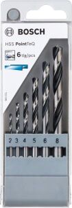 Bosch PointTeQ 6'lı  Metal Matkap Ucu Set 2608577346