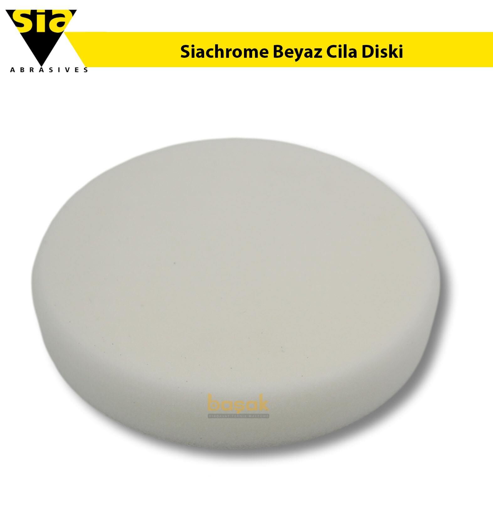 Sia Polisaj Disk Ø170 mm Beyaz Yumuşak SİA