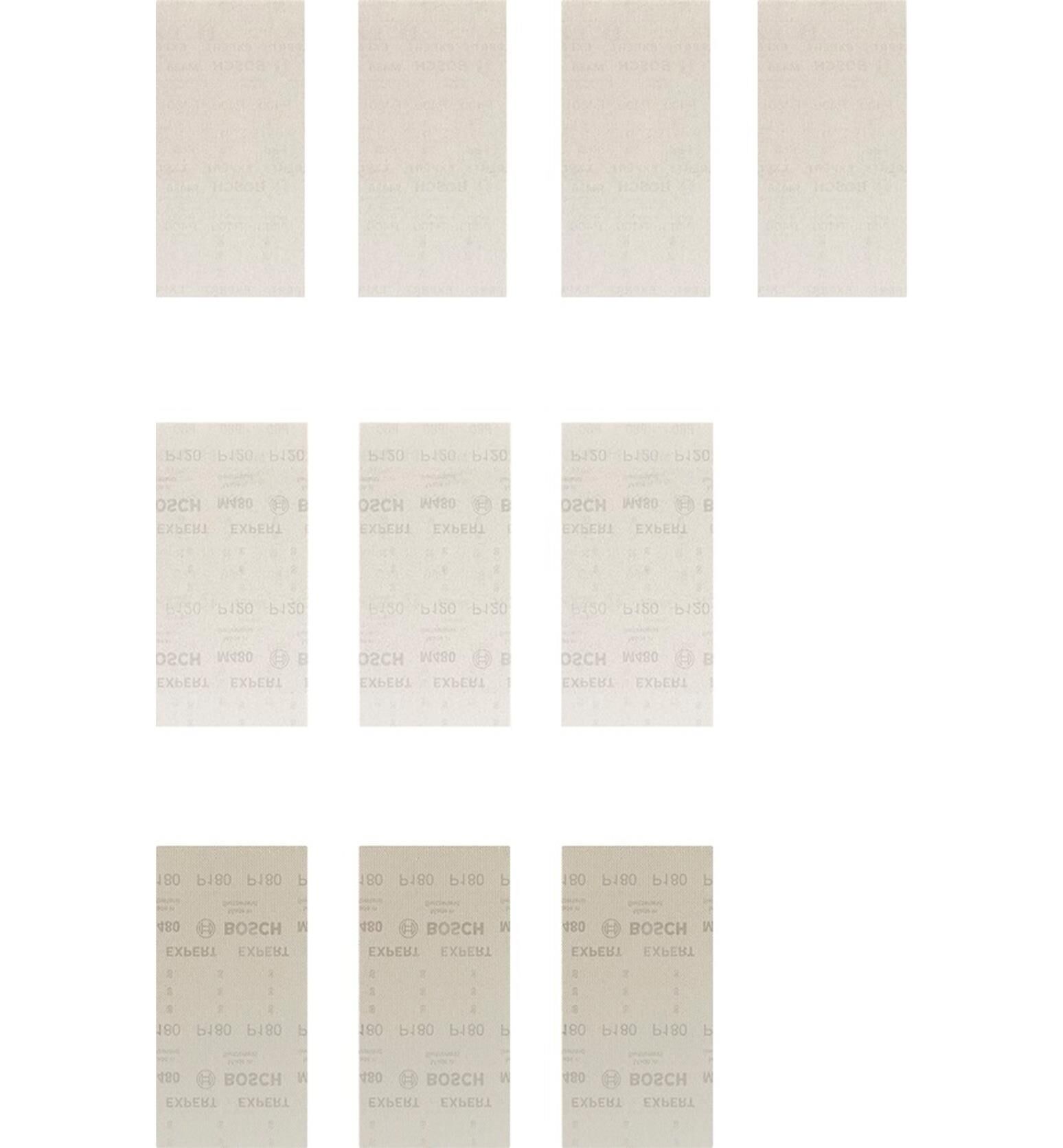 Bosch M480 115x230 mm 10'lu Set Elek Telli Ağ Zımpara 2608901207