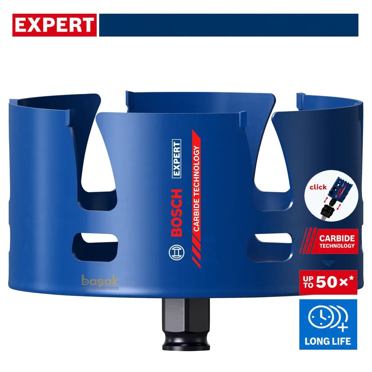 Bosch Expert 121 mm Tuğla ve Ahşap Delik Açma Testeresi 2608901945