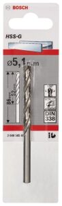 Bosch HSS-G 5,1x86 mm Metal Matkap Ucu 2608585923