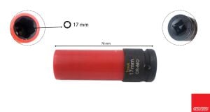 Ceta Form 1/2'' Mercedes S 17 mm Bijon Lokma Anahtarı C64-H17MB