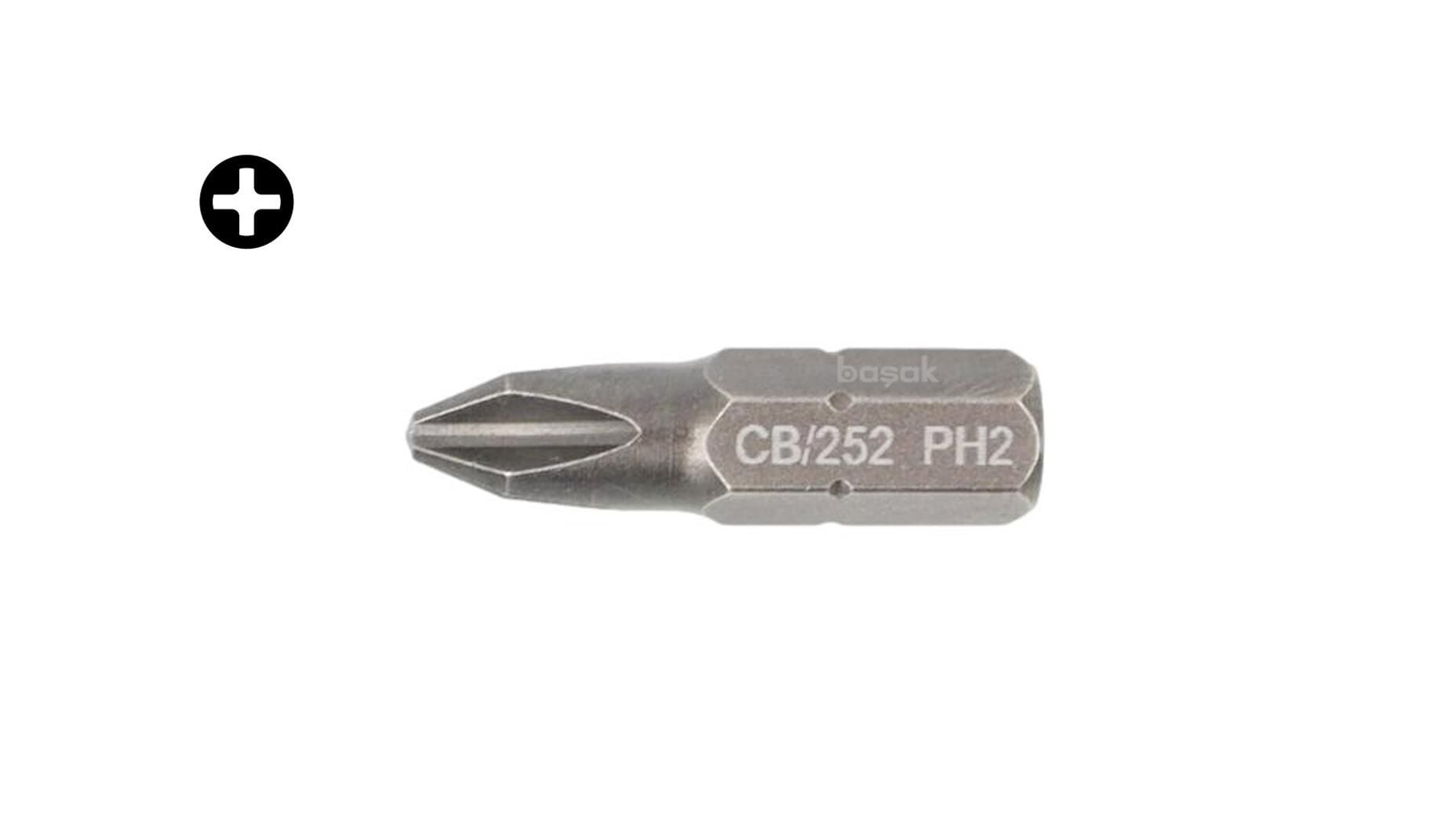 Ceta Form PH2 x 25 mm Yıldız Bits Uç CB/252