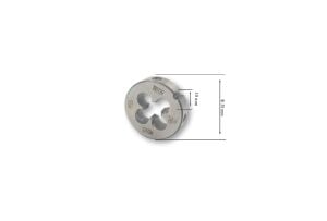 MTE M12 x 1.5 Pafta İnce Vidalı HSS DIN 223/B
