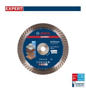 Bosch Expert 230 mm Turbo Elmas Kesme Diski 2608901598