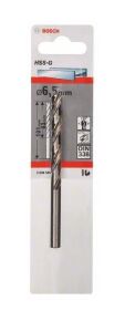 Bosch HSS-G 6,5 mm 1'li Taşlanmış Metal Matkap Ucu 2608585927