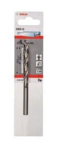 Bosch HSS-G 6,5 mm 1'li Taşlanmış Metal Matkap Ucu 2608585927
