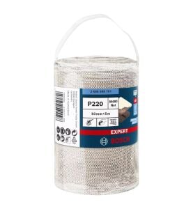 Bosch M480 93 mm 220 kum Cırtlı Rulo Elek Telli Ağ Zımpara 2608900781