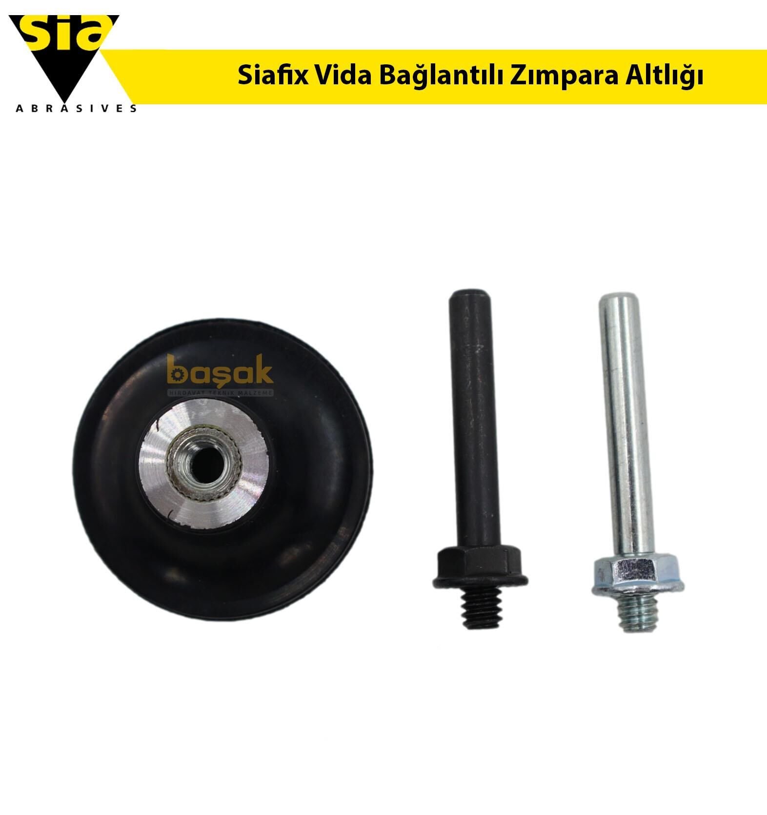 Sia 50 mm Vida Bağlantılı Siafix Zımpara Altlığı F03E006E4R
