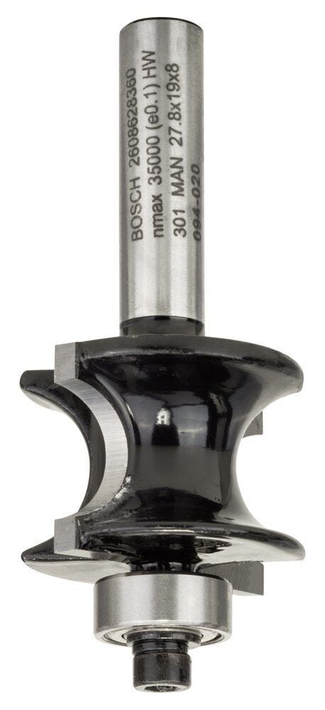 Bosch Standard W Yarım Çubuk Freze Ucu 8*19*63 mm 2608628360