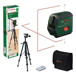 Bosch UniversalLevel 2 Tripodlu Çapraz Çizgi Lazer Seti 0603663F01